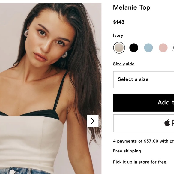 Reformation Melanie Top - Picture 4 of 6